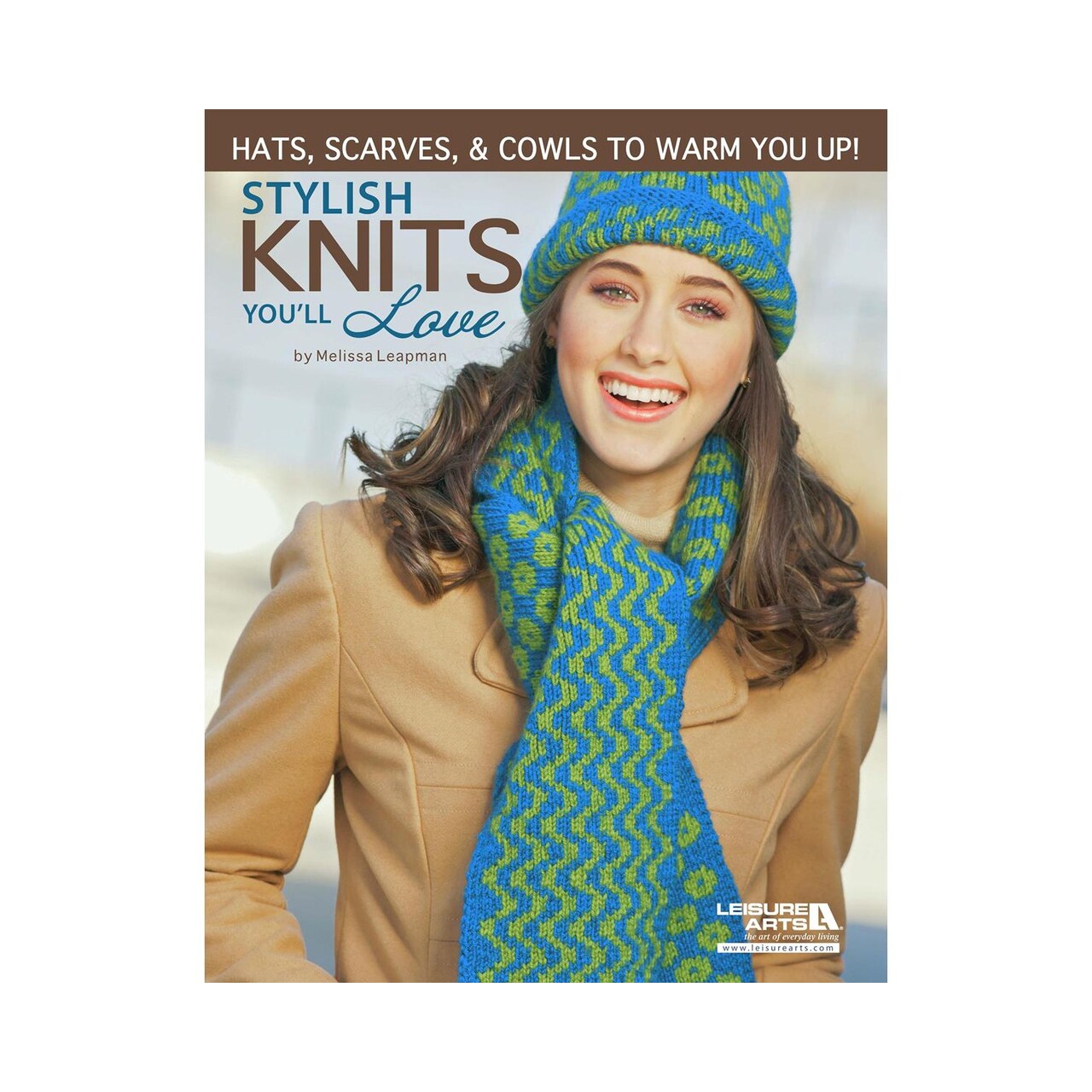 Leisure Arts Stylish Knits You'Ll Love Knitting Book – Step-by-Step Pattern Guide with Stitch Techniques, Instructions, and Creative Knitting Patterns for DIY Handmade Items